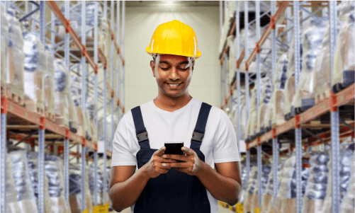 warehouse employee mobile-app