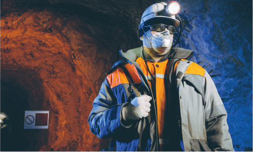 miner underground